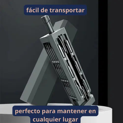 MultiTwist Pro®: Kit de 45 Destornilladores de Alta Precisión