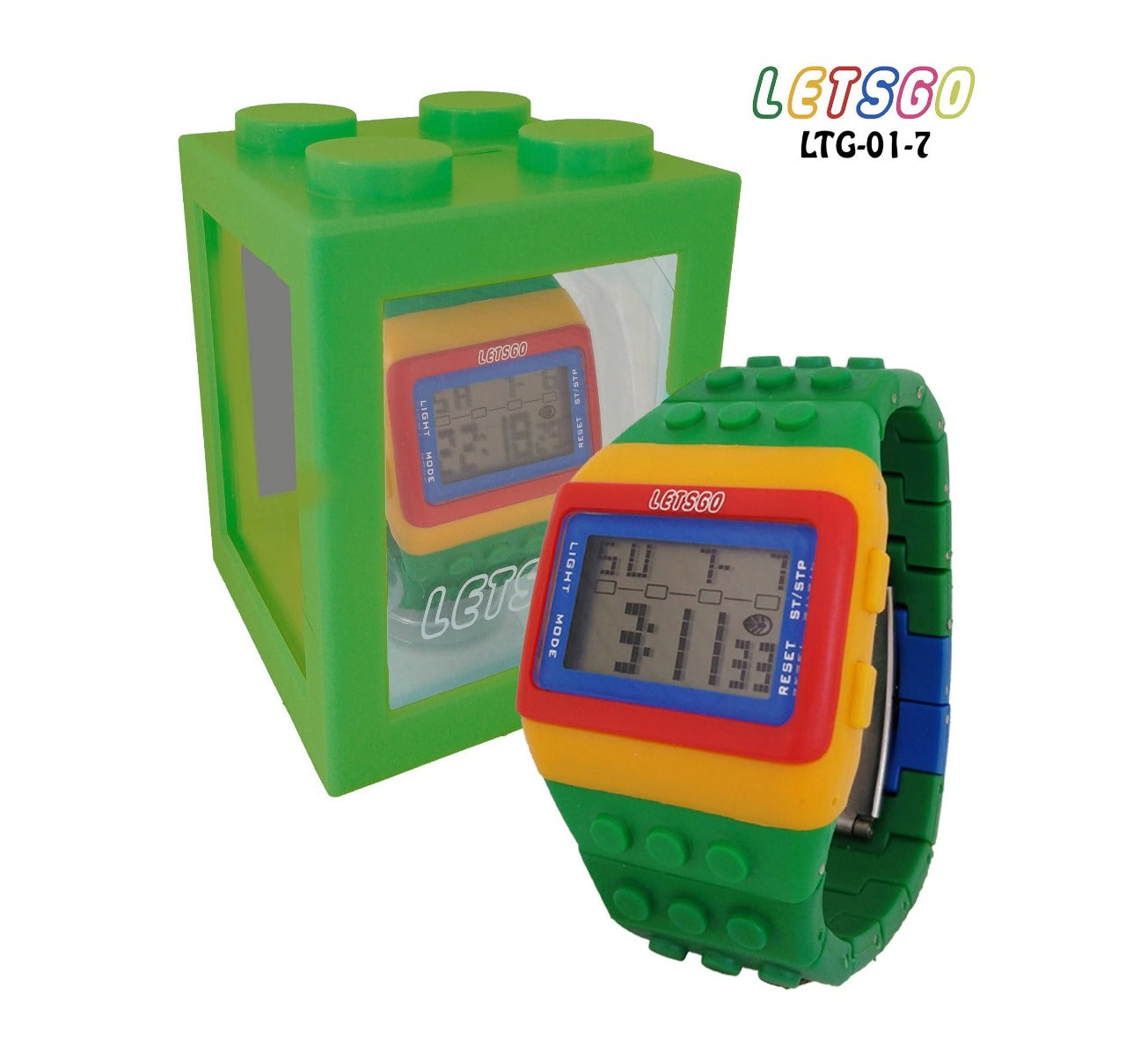 RELOJ EDICION ESPECIAL "LEGO" CON ESTUCHE ALCANCIA